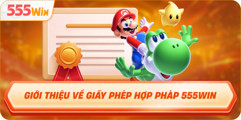 Giới thiệu về giấy phép hợp pháp 555Win